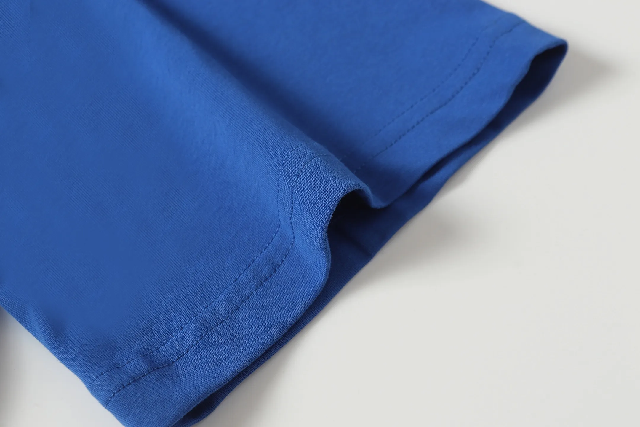 52💰5092#China Red/Klein Blue I Godspeed cross-border American rock and roll street wash retro style short-sleeved T (craft printing) fabric (fabric): 32 count combed double yarn 240 grams weight code (size): S-M-L-XL color (colour): Chinese red/Klein blue