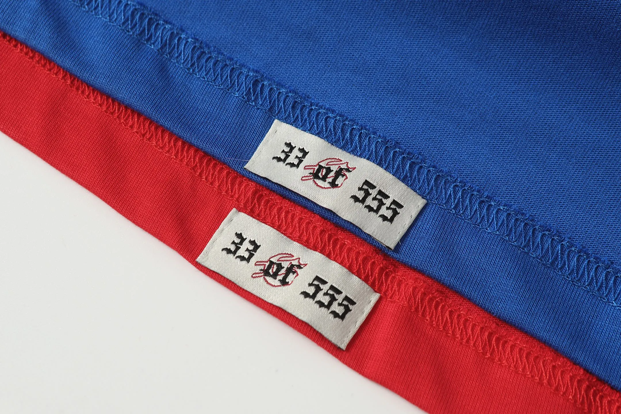 52💰5092#China Red/Klein Blue I Godspeed cross-border American rock and roll street wash retro style short-sleeved T (craft printing) fabric (fabric): 32 count combed double yarn 240 grams weight code (size): S-M-L-XL color (colour): Chinese red/Klein blue