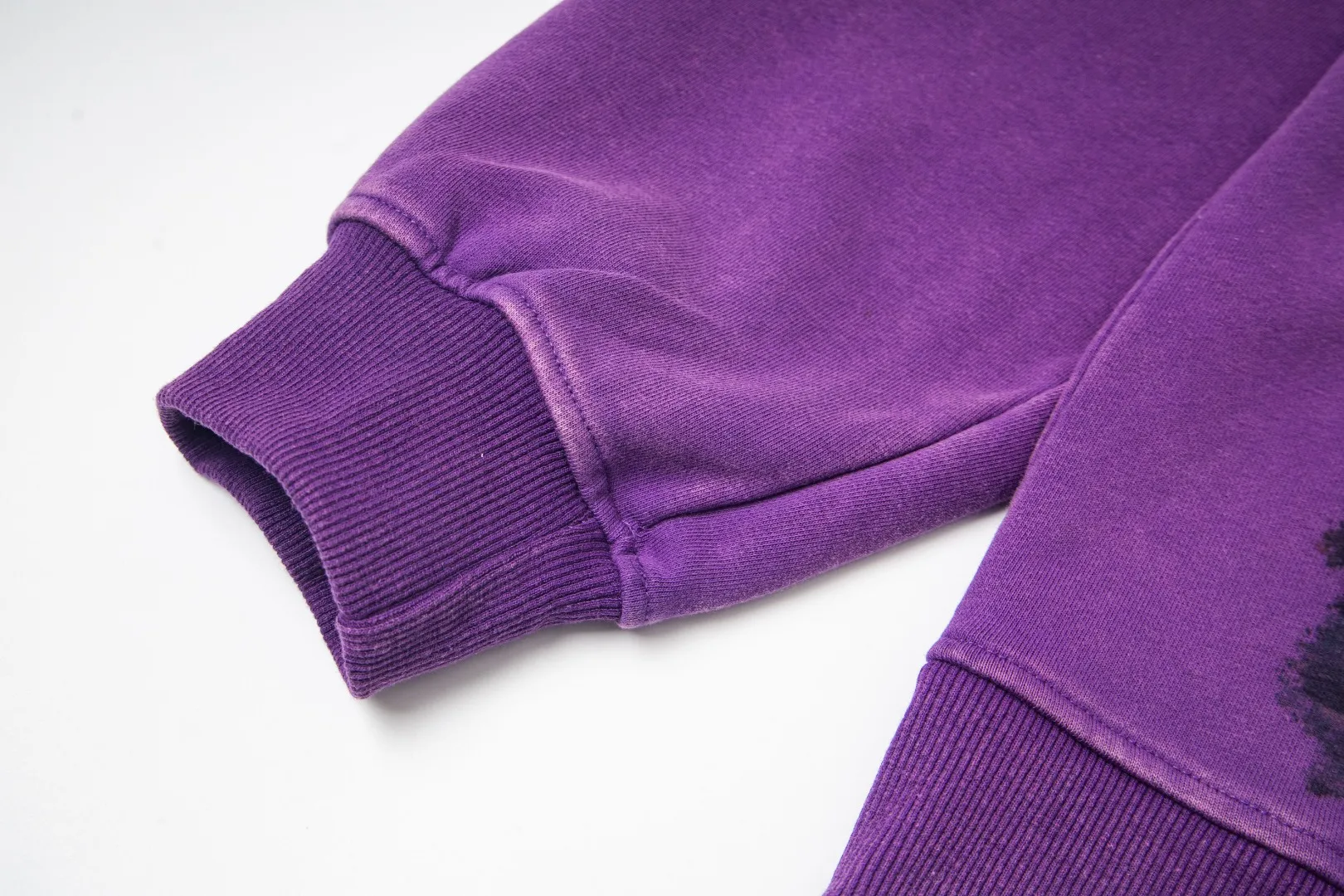 G51# GodSpeed ​​white ink direct spray sweatshirt Size S-XL Purple (washed) P236 Apricot P226