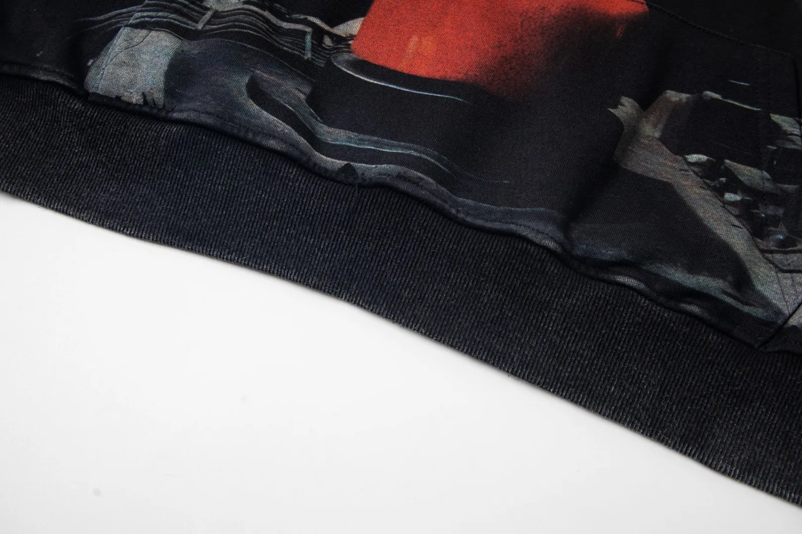G41# GodSpeed ​​white ink direct spray sweatshirt S-XL washed black P236 apricot P226