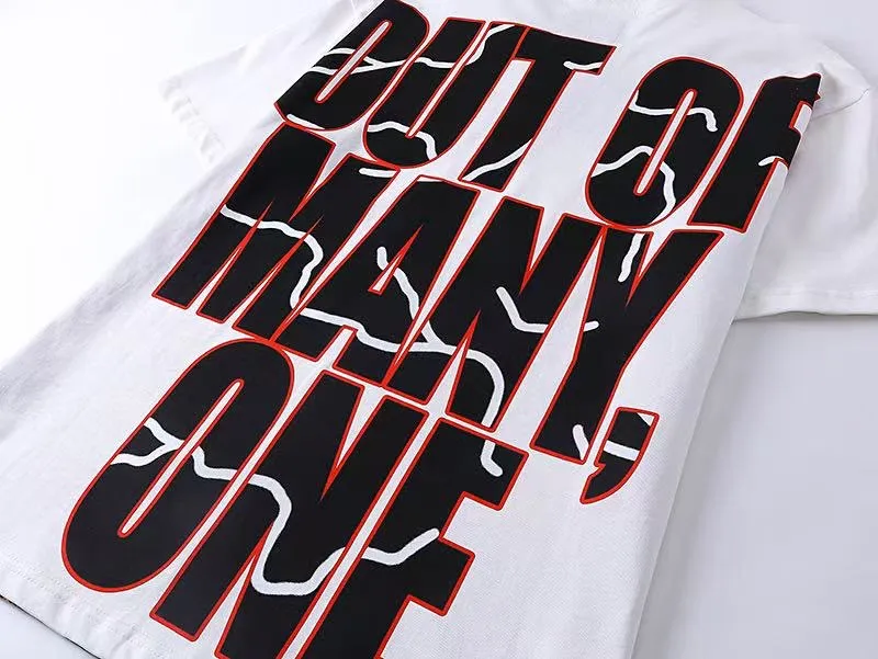 5036# White ｜P104 Godspeed cross-border American rock and roll street washed retro style short-sleeved T (craft printing) fabric (fabric): 32 counts combed double yarn 240 grams weight code number (size): S-M-L-XL color (colour): white 👉 👉
