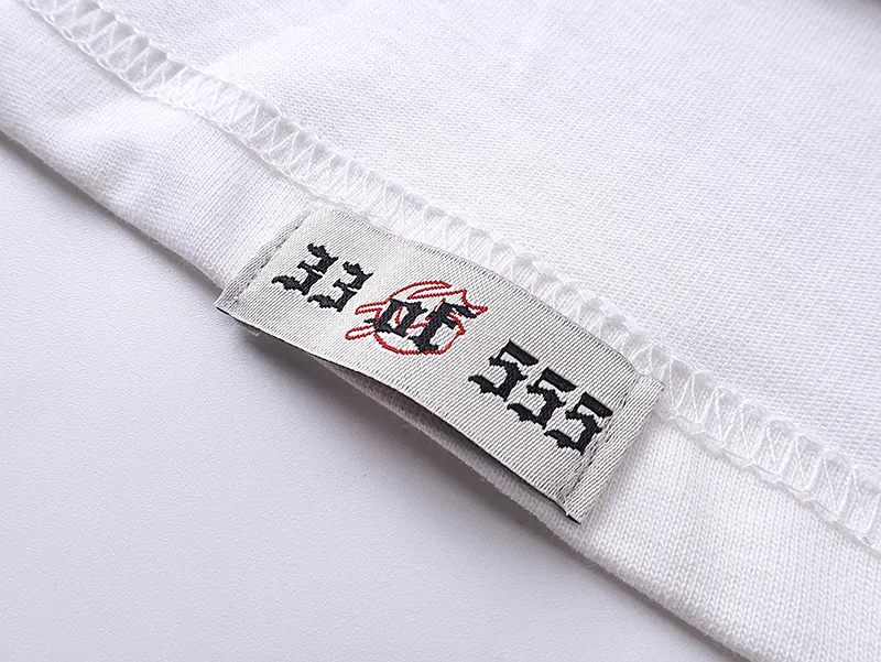 3019# P110 Real shot Godspeed American trendy rock street retro loose printed cotton short sleeves Fabric: 240g 32 count fine cotton double yarn pure cotton Color: off-white apricot Size: S M L XL