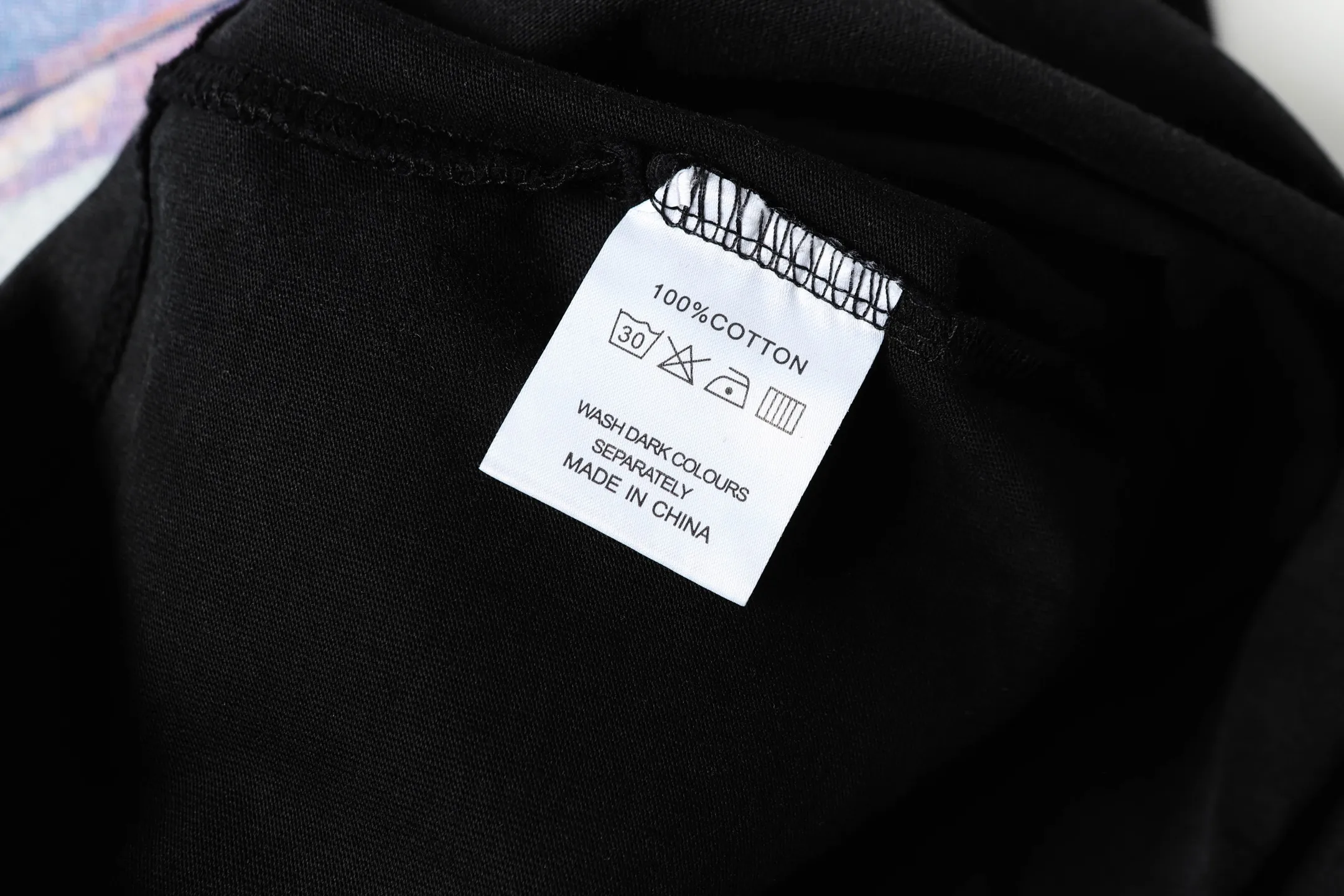 6057#washed black｜P116 Godspeed cross-border American rock and roll street washed retro style short-sleeved T (craft printing) fabric (fabric): 32 count combed double yarn 250g weight code number (size): S-M-L-XL color (colour): washed black
