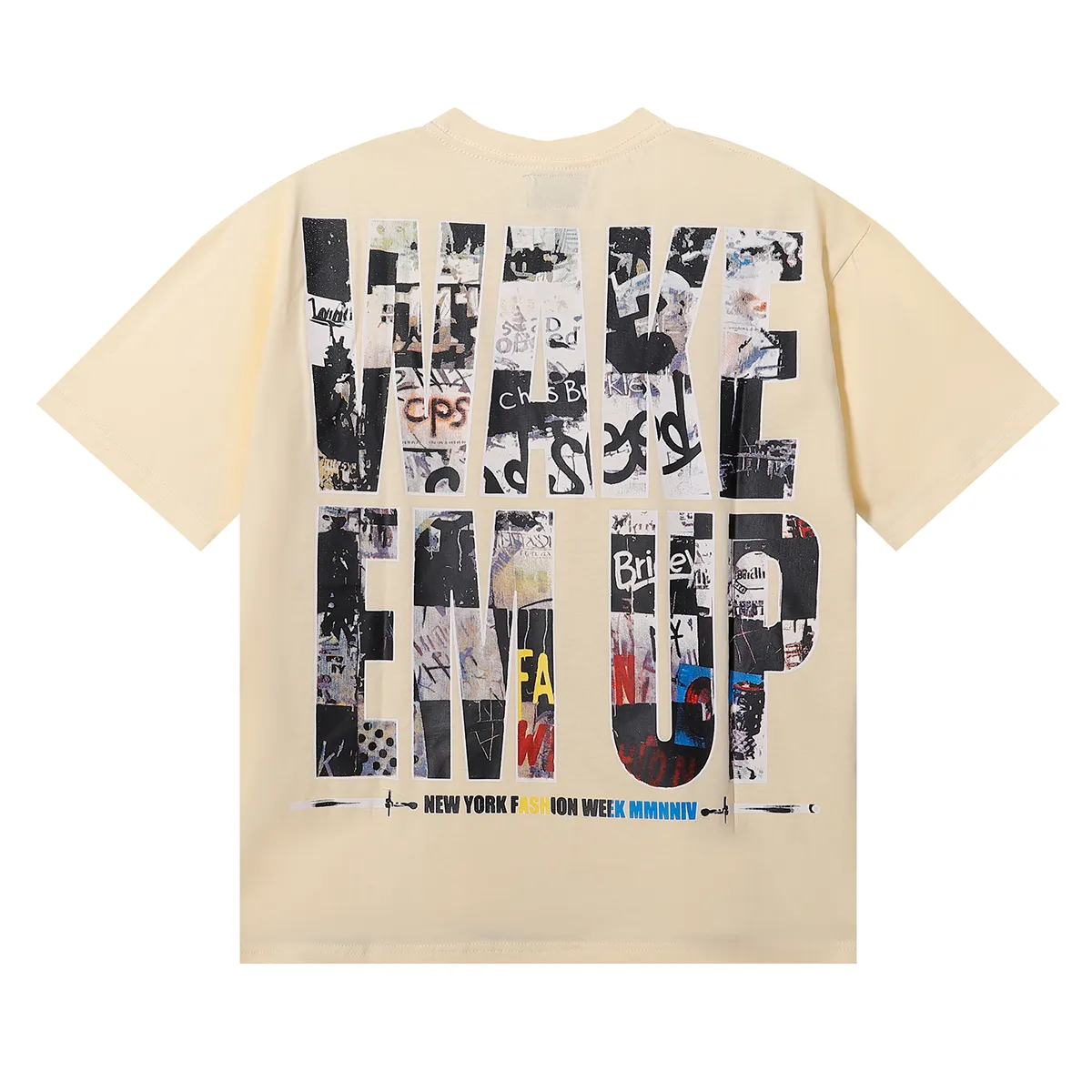 No. 7055, Mechao Godspeed basketball No. 13 athlete poster printing high-quality double yarn pure cotton round neck short-sleeved T-shirt batch 110 Color: black, apricot; Size: S M L XL