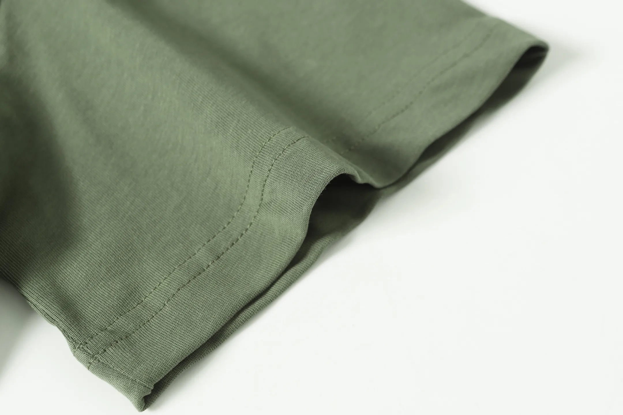 5102#Army Green｜P106 Godspeed cross-border American rock and roll street washed retro style short-sleeved T (craft printing) fabric (fabric): 32-count combed double yarn 240 grams weight code number (size): S-M-L-XL color (colour): military green