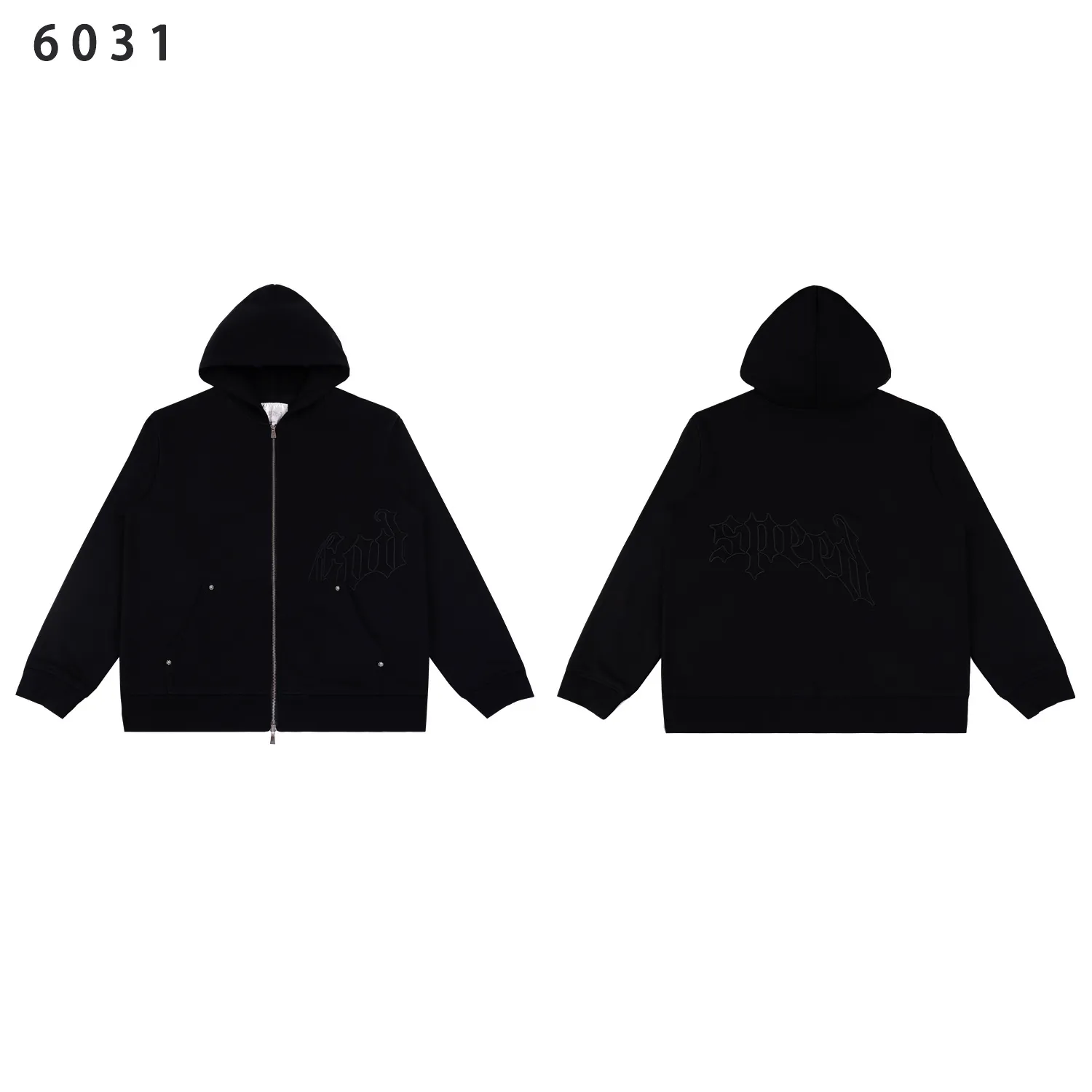 P216 Real shot high-level version of GODSPEED beauty trend simple letters, after 2025 European and American high street men's and women's cardigan hooded sweatshirt coat hoodie Color: black black black red red apricot black and white color blue gray code number: S M L XL