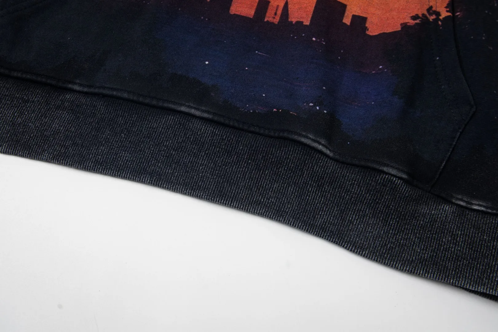 G50# GodSpeed ​​white ink direct spray sweatshirt Size S-XL Wash black P236 Apricot P226