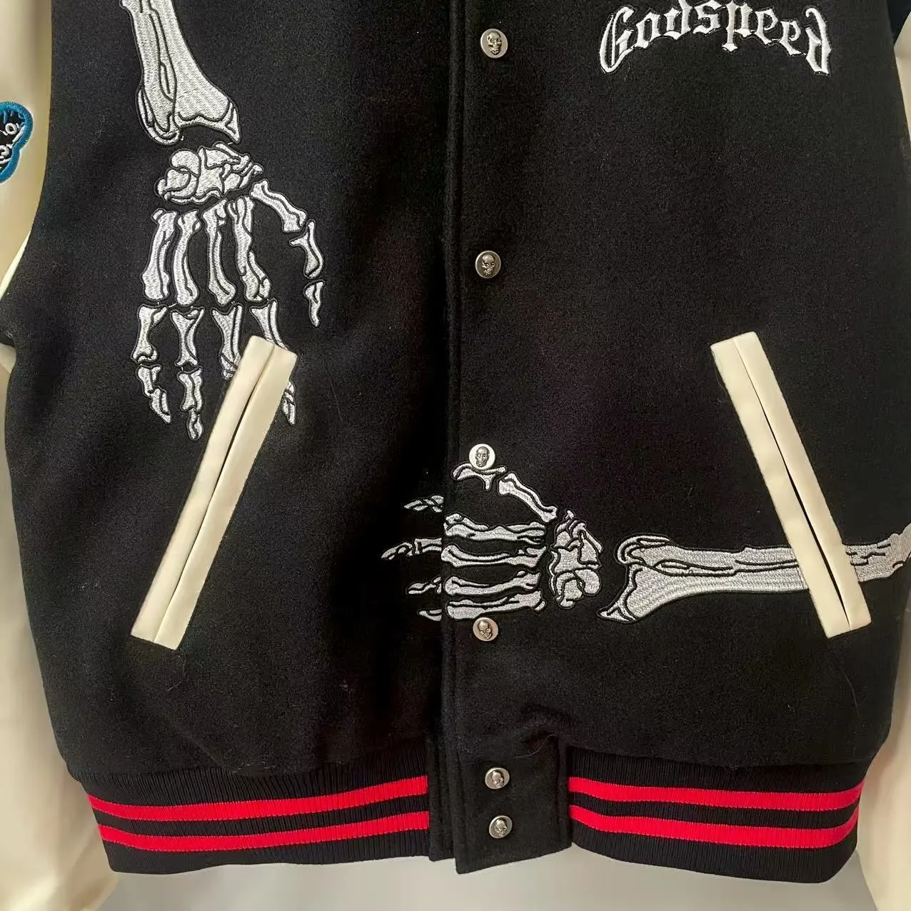 430💰G105 godspeed quilted jacket s-xl
