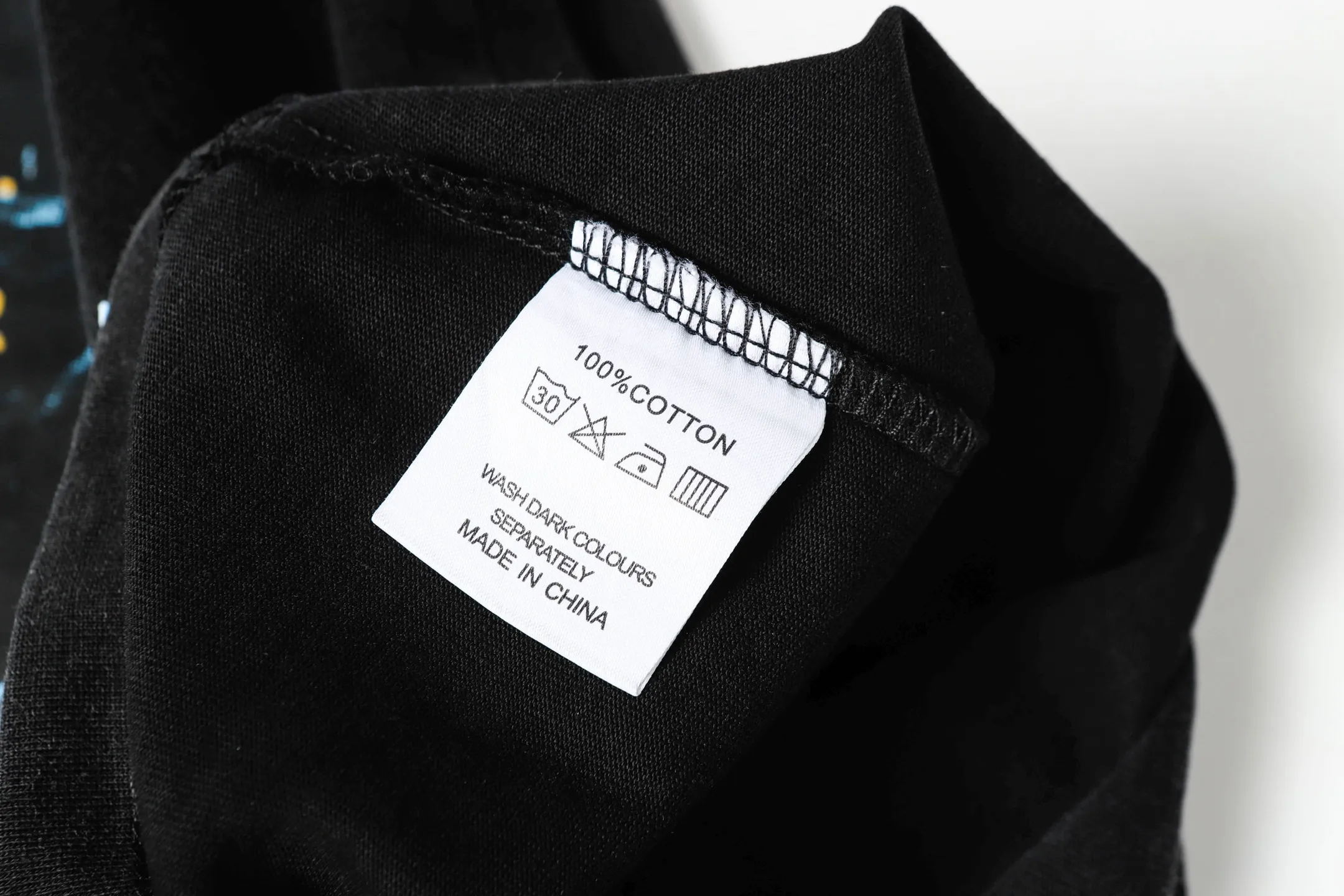 6017#washed black｜P116 Godspeed cross-border American rock and roll street washed retro style short-sleeved T (craft printing) fabric (fabric): 32 count combed double yarn 250g weight size (size): S-M-L-XL color (colour): washed black 👉