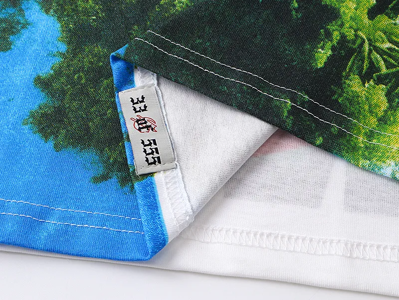 3030# P110 Real shot Godspeed American fashion rock street retro loose printed cotton short sleeves Fabric: 240g 32 count fine cotton double yarn pure cotton Color: off-white Size: S M L XL