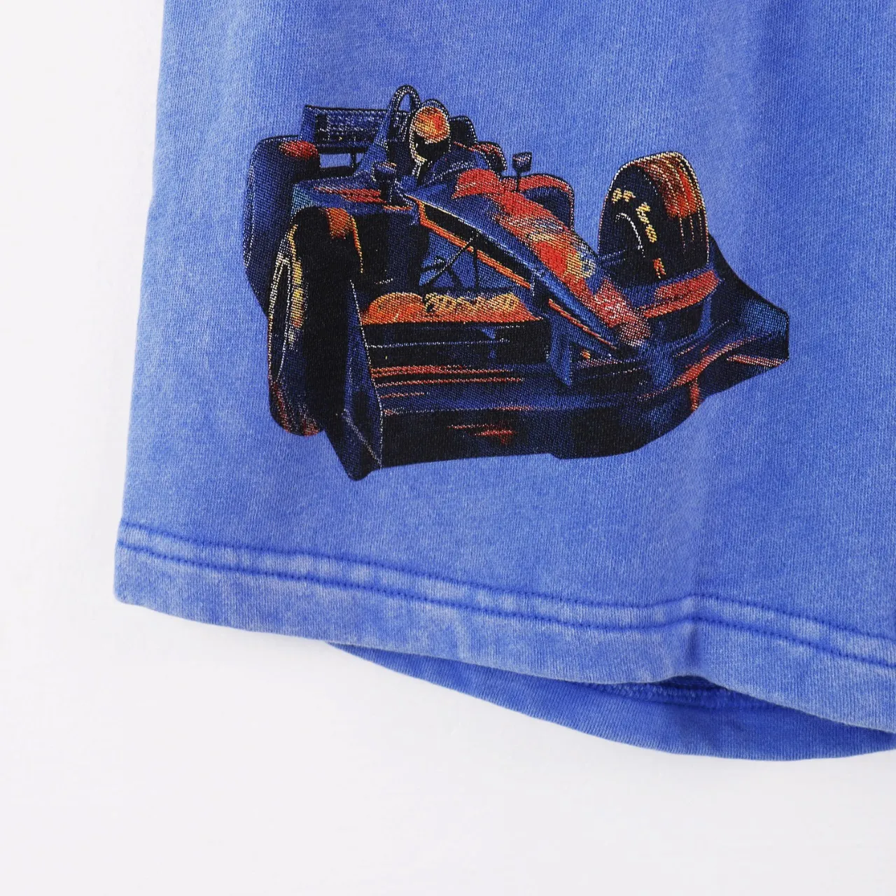 💰150 Style number: BR 8776 Fabric: 380g washed, real shot, beautiful and fashionable Godspeed printed high-quality double yarn casual fashion brand washed distressed shorts Color; washed black, washed blue, code number: S M L XL