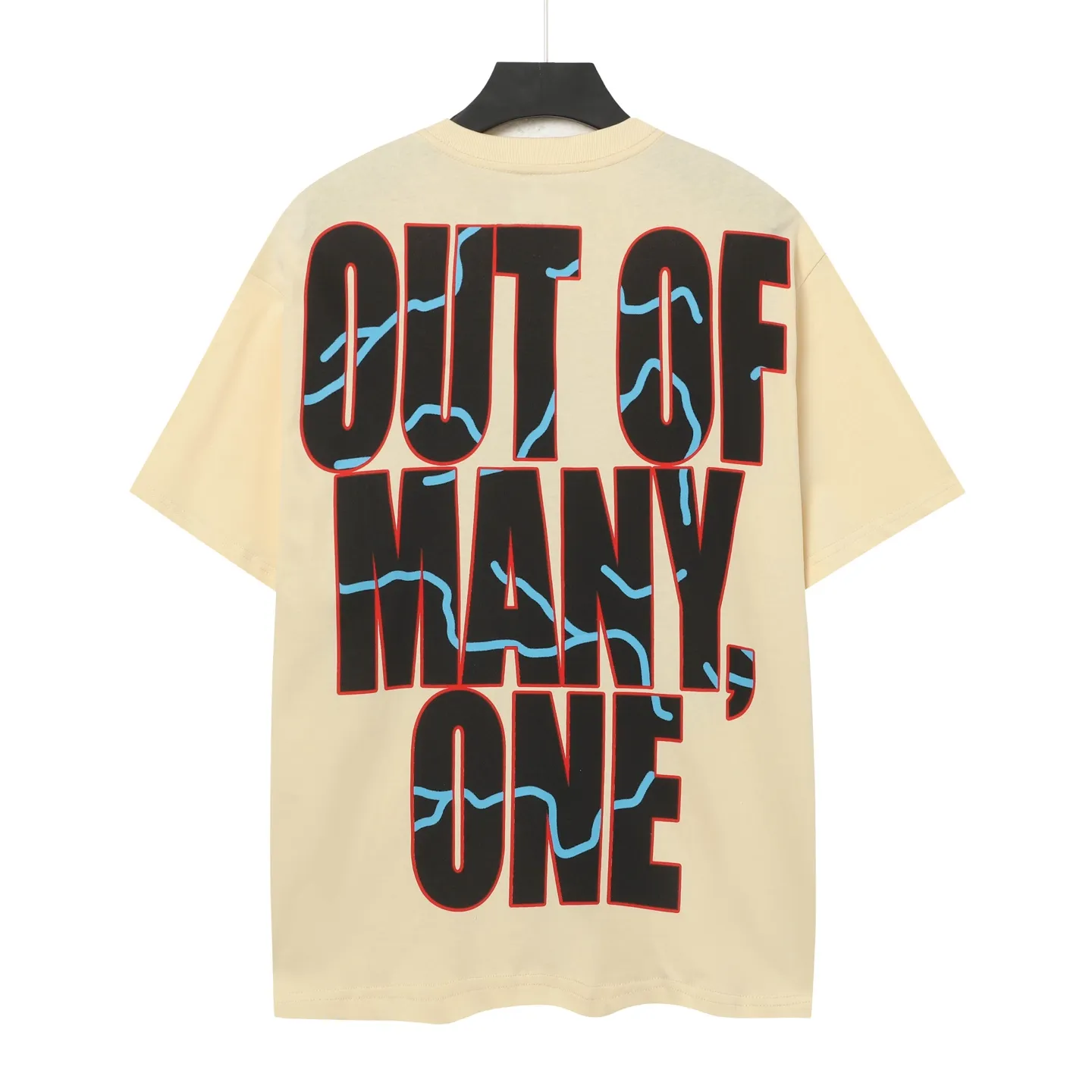 5006#apricot | P104 Godspeed cross-border American rock and roll street washed retro style short-sleeved T (craft printing) fabric (fabric) 32 counts combed double yarn 240 grams weight code number (size): S-M-L-XL color (colour): apricot