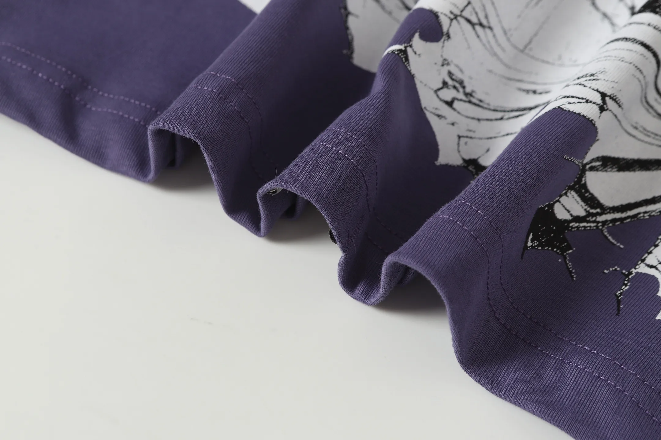 5086#vine purple/apricot color｜P104 Godspeed cross-border American rock and roll street washed retro style short-sleeved T (craft printing) fabric (fabric) 32 count combed double yarn 240 grams weight code number (size): S-M-L-XL color (colour): apricot/vine purple
