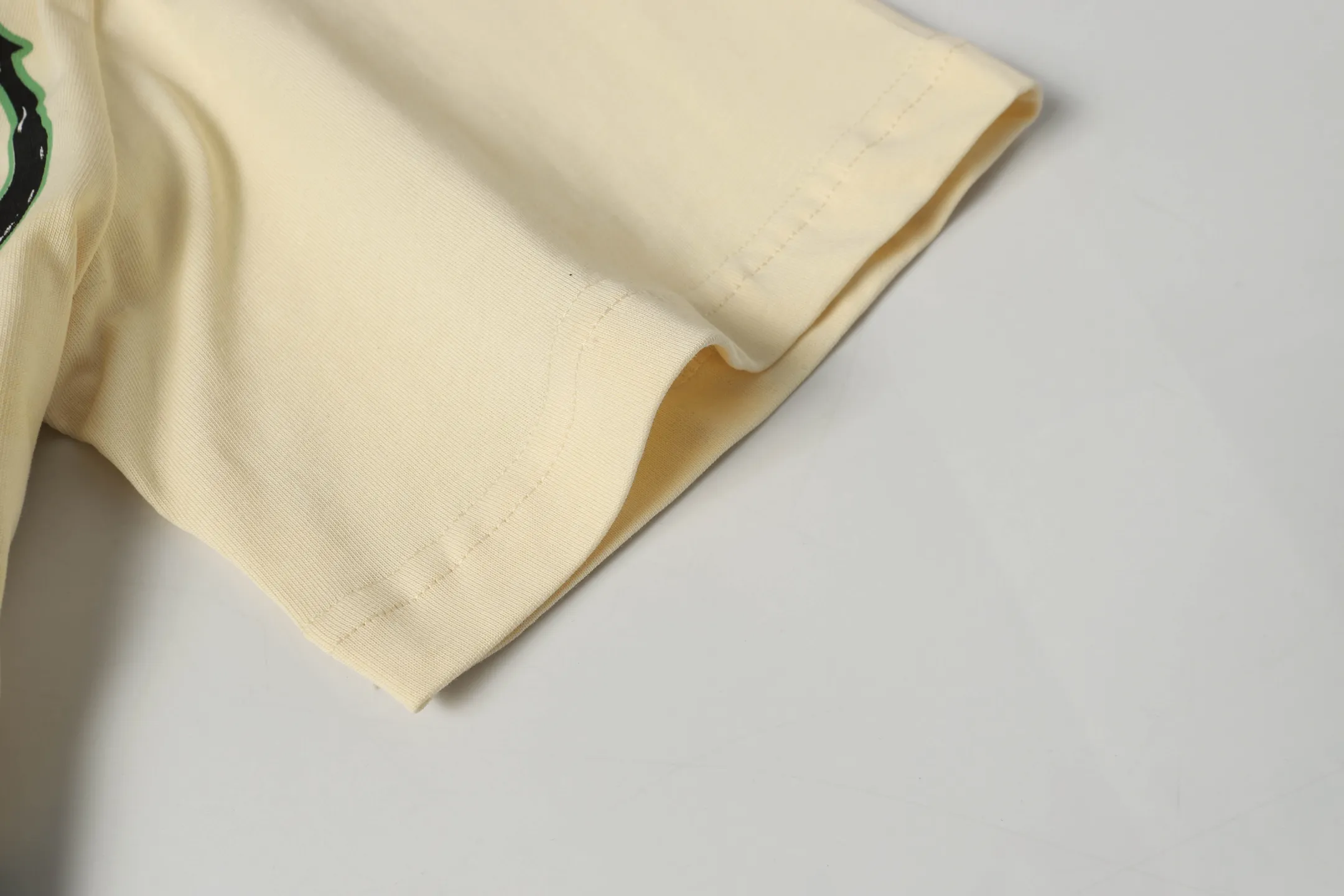 5067#Apricot | P104 Godspeed cross-border American rock and roll street washed retro style short-sleeved T (craft printing) fabric (fabric) 32-count combed double yarn 240 grams weight code number (size): S-M-L-XL color (colour): apricot