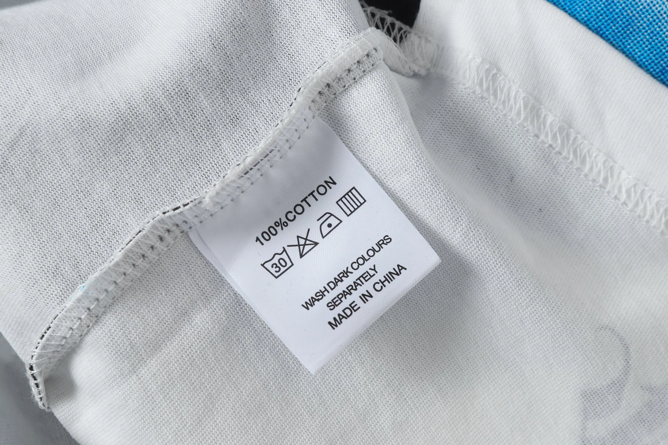 5076# White | P104 Godspeed cross-border American rock and roll street washed retro style short-sleeved T (craft printing) fabric (fabric): 32-count combed double yarn 240 grams weight code number (size): S-M-L-XL color (colour): white