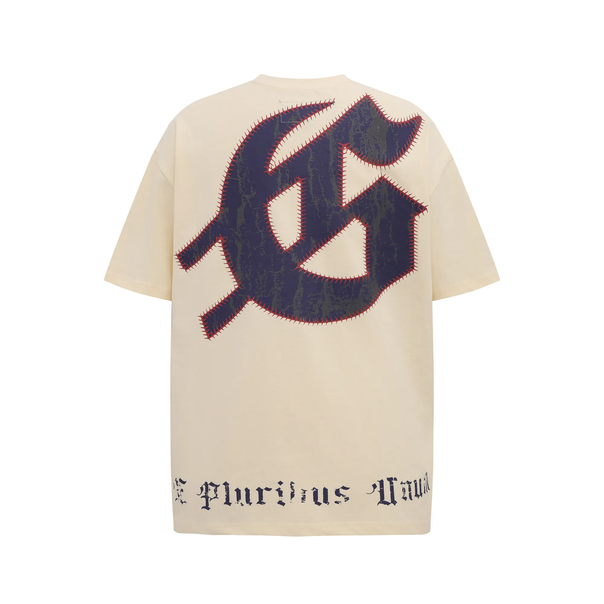 G121# P110 (Beige) P124 (Blue) Godspeed short-sleeved T-shirt color (color): Bone (beige), Blue (blue) size: S M L XL