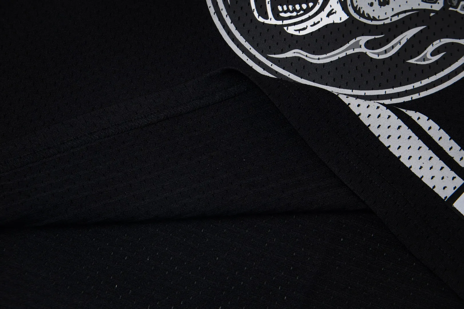 GW02# GodSpeed ​​mesh short-sleeved jersey S-XL black gray P116