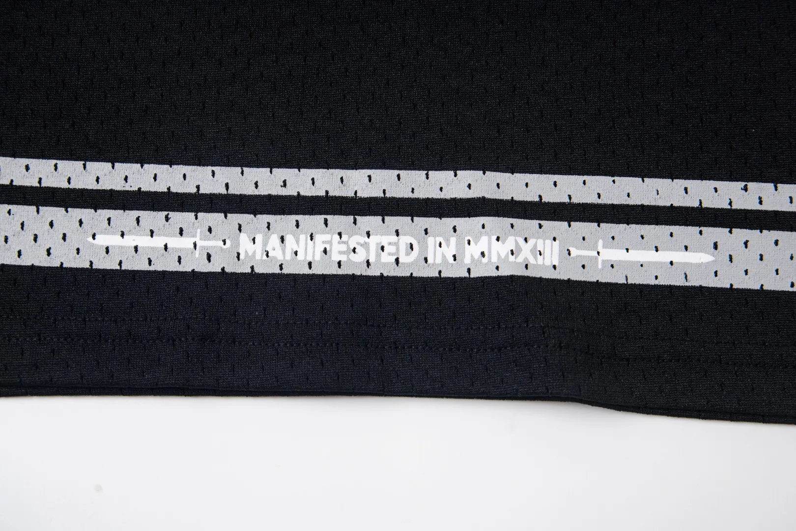 GW02# GodSpeed ​​mesh short-sleeved jersey S-XL black gray P116