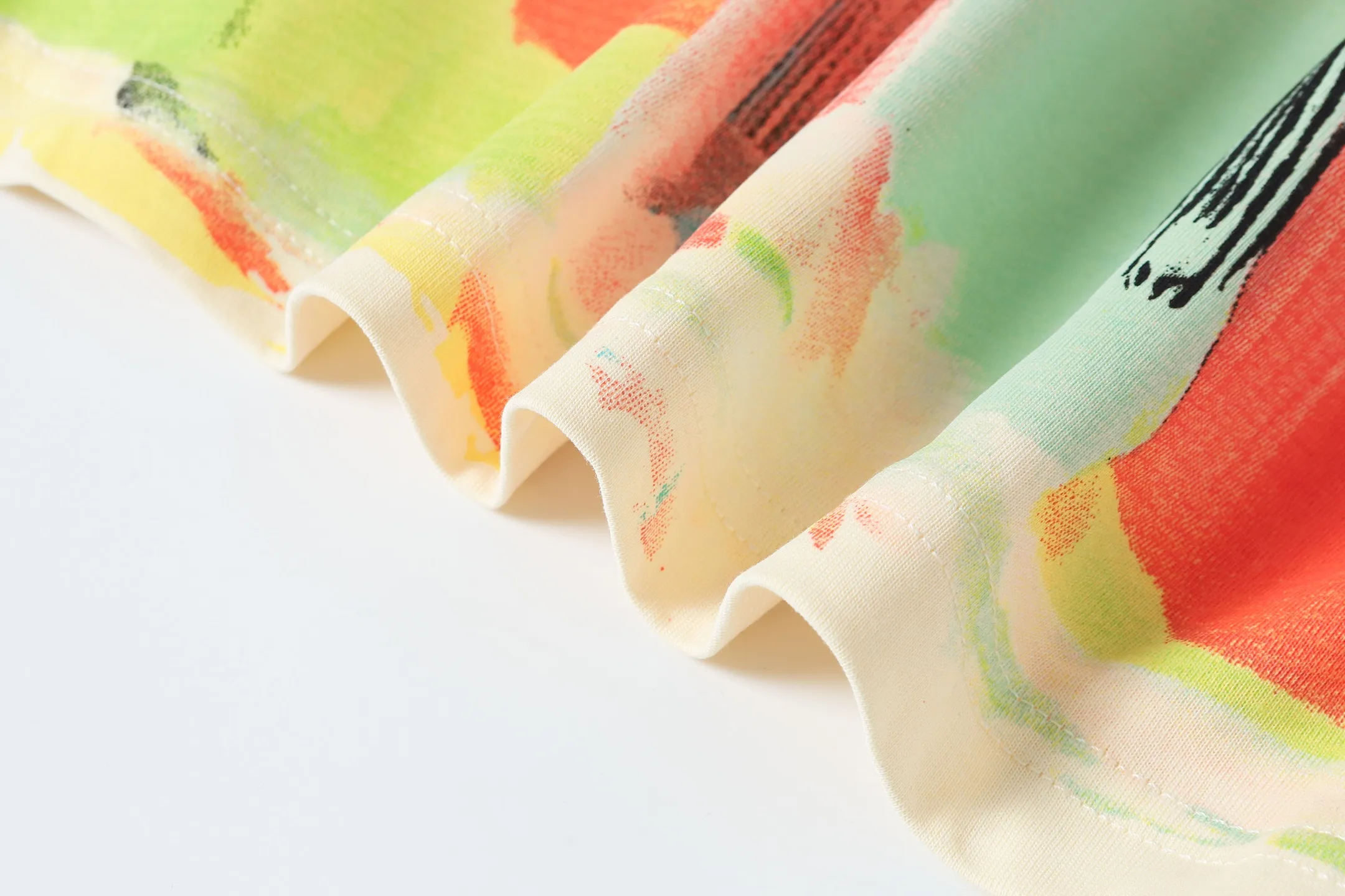 5097#Apricot | P104 Godspeed cross-border American rock and roll street washed retro style short-sleeved T (craft printing) fabric (fabric) 32 counts combed double yarn 240 grams weight code number (size): S-M-L-XL color (colour): apricot