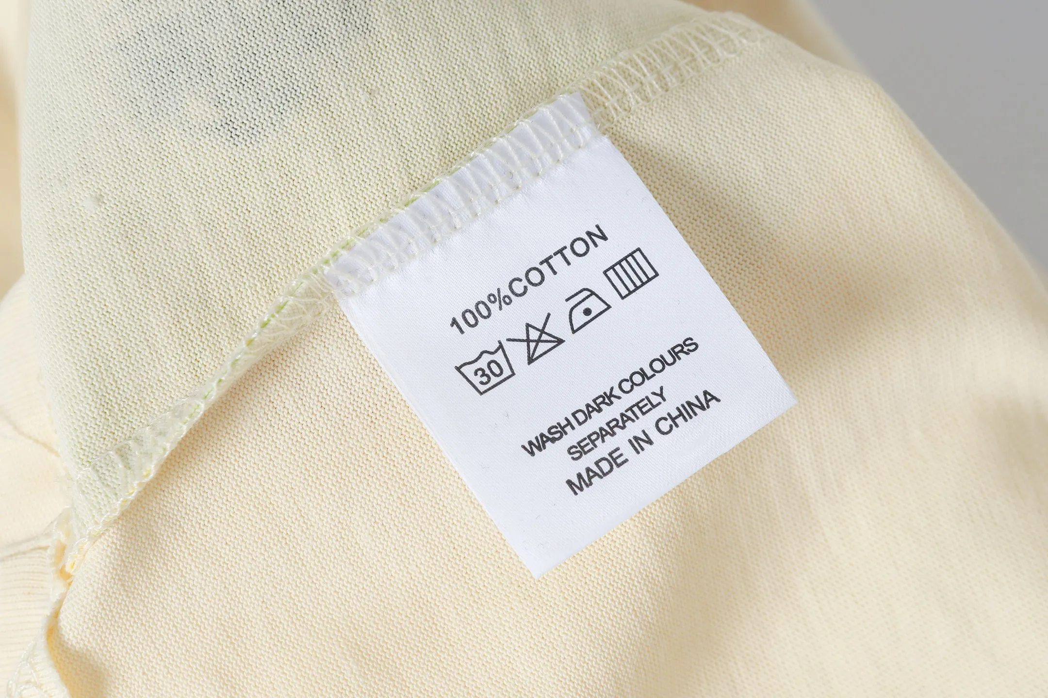 5097#Apricot | P104 Godspeed cross-border American rock and roll street washed retro style short-sleeved T (craft printing) fabric (fabric) 32 counts combed double yarn 240 grams weight code number (size): S-M-L-XL color (colour): apricot