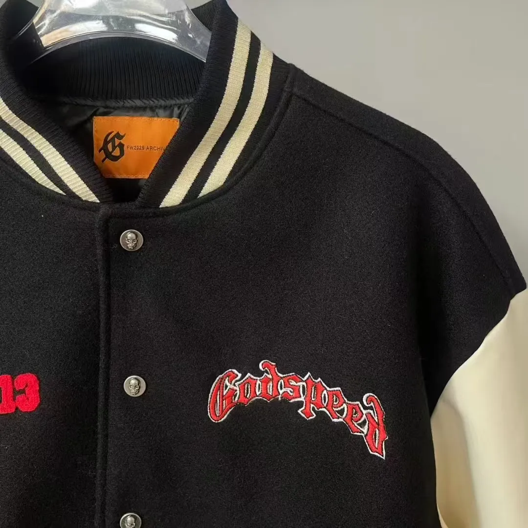 430💰 godspeed high density embroidery baseball jersey s-xl