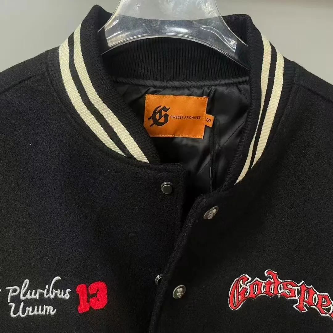 430💰 godspeed high density embroidery baseball jersey s-xl