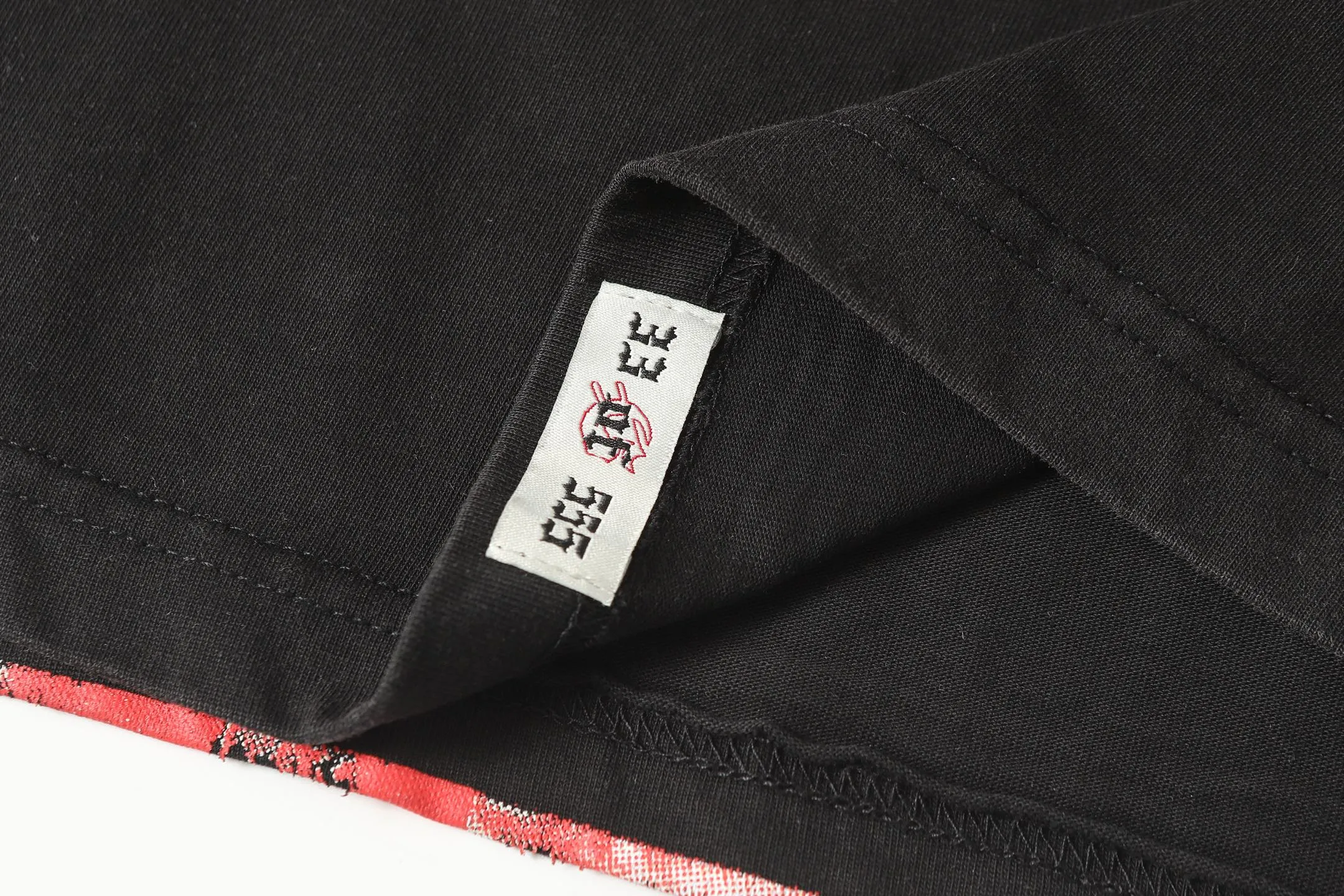6077#washed black | P116 Godspeed cross-border American rock and roll street washed retro style short-sleeved T (craft printing) fabric (fabric): 32 count combed double yarn 250g weight code number (size): S-M-L-XL color (colour): washed black