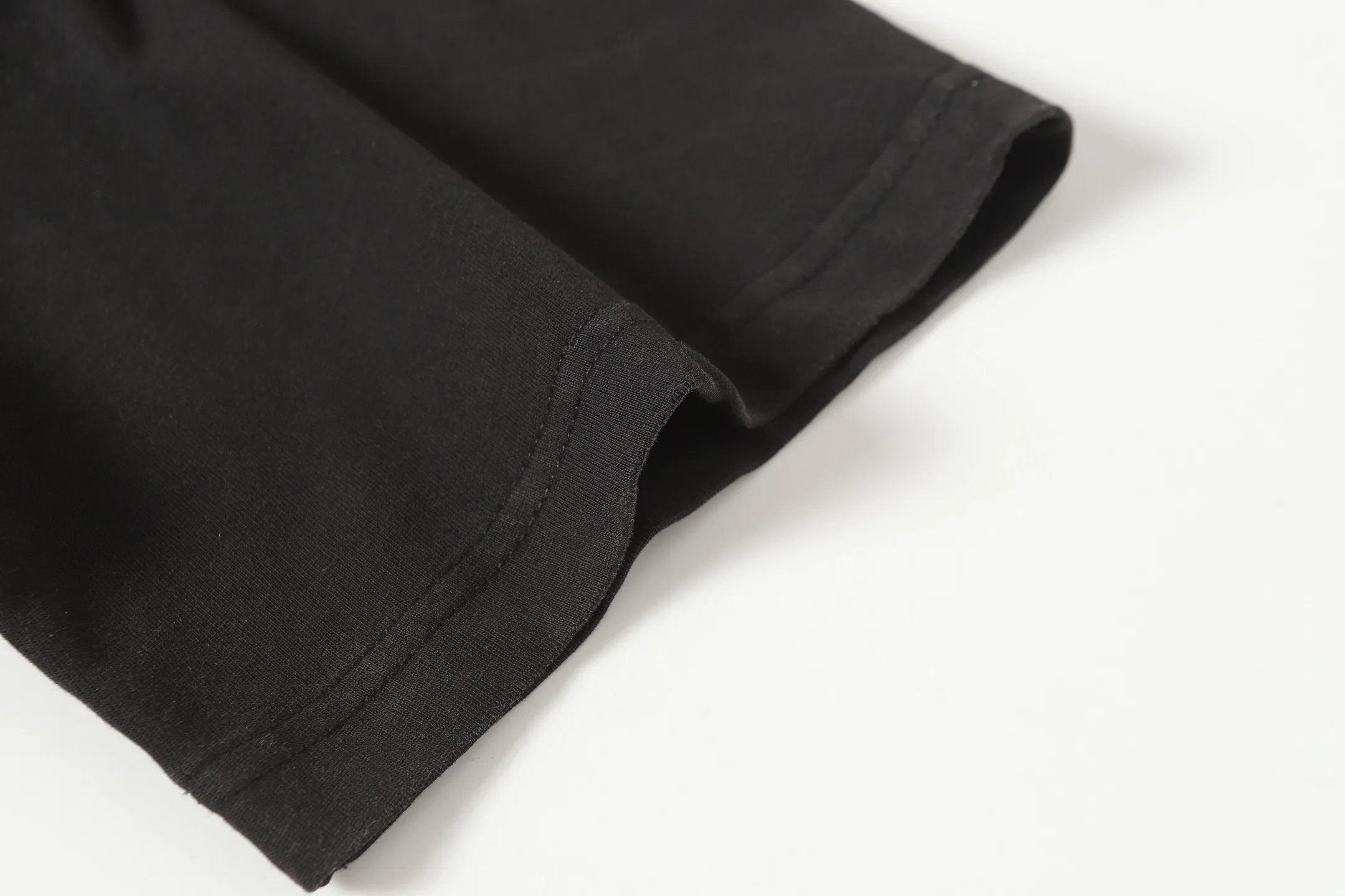 6077#washed black | P116 Godspeed cross-border American rock and roll street washed retro style short-sleeved T (craft printing) fabric (fabric): 32 count combed double yarn 250g weight code number (size): S-M-L-XL color (colour): washed black