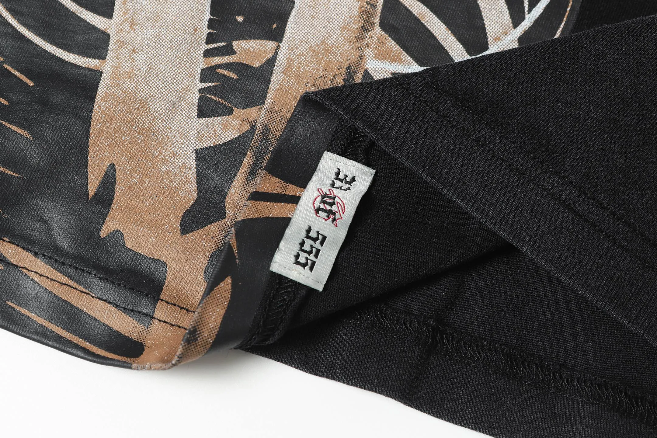 58💰6078#washed black I Godspeed cross-border American rock and roll street washed retro style short-sleeved T (craft printing) fabric (fabric): 32 count combed double yarn 250 grams weight code number (size): S-M-L-XL color (colour): washed black