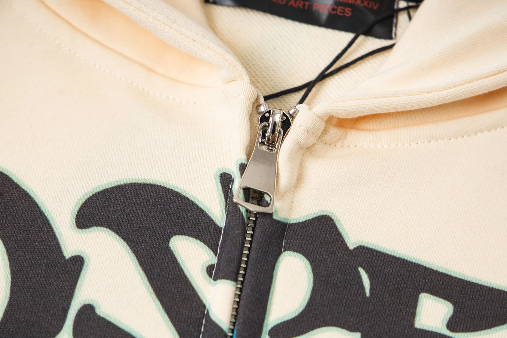 G39# GodSpeed ​​white ink direct spray zipper sweatshirt S-XL washed black P236 apricot P226