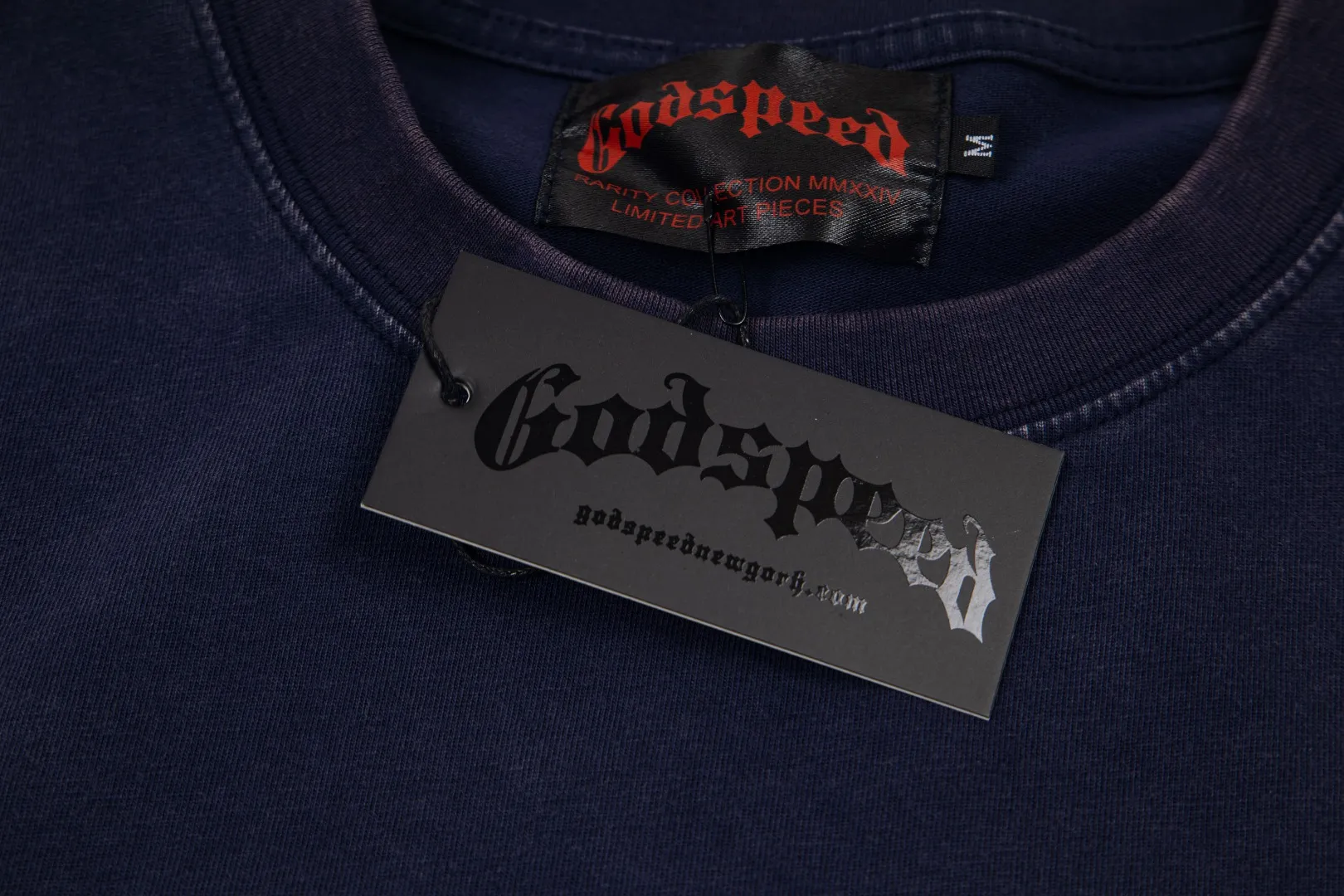 G69# GodSpeed ​​High Definition Printed Washed Short Sleeves S-XL Black P116 Blue P116 Gray P116