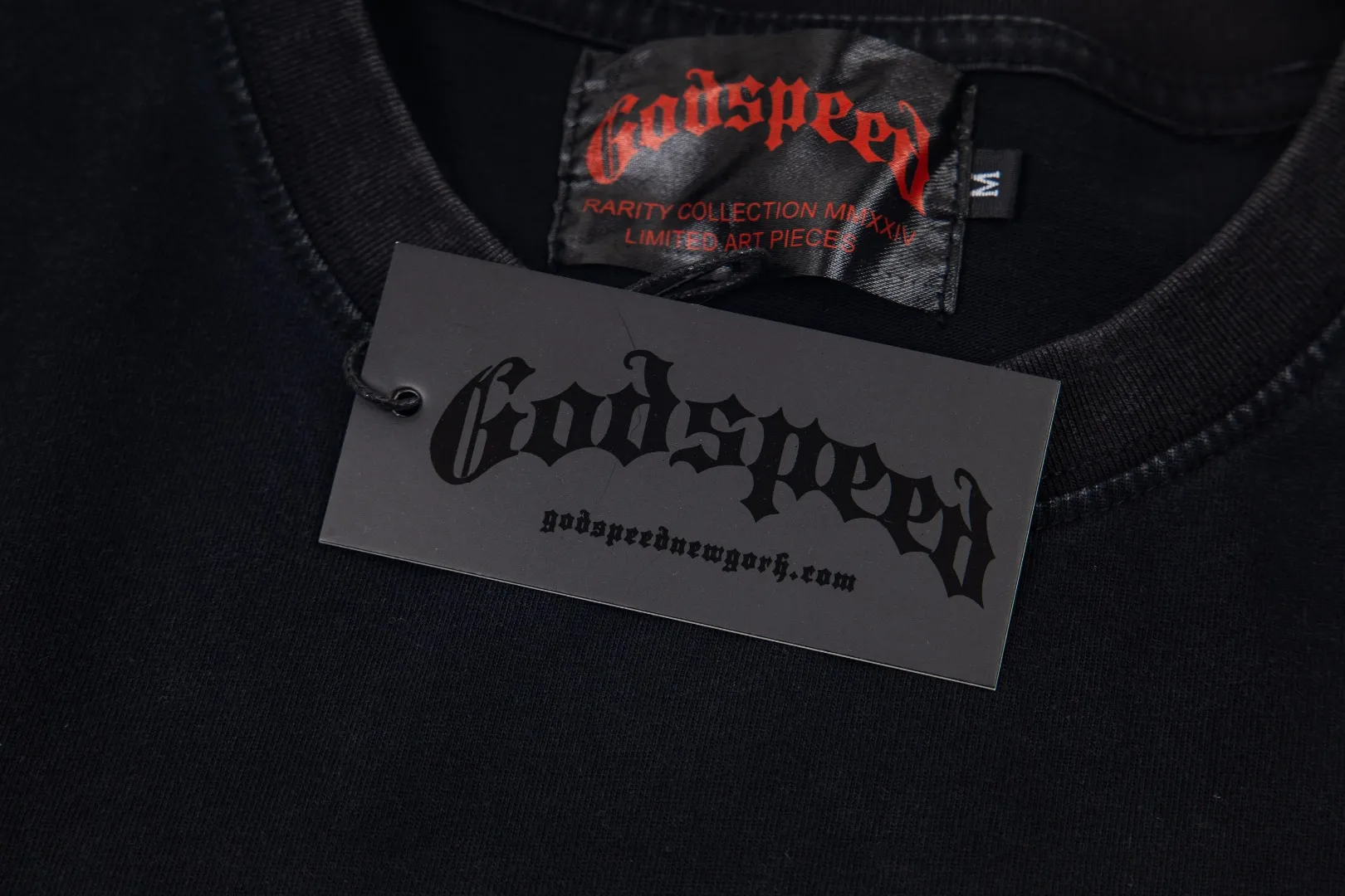 G69# GodSpeed ​​High Definition Printed Washed Short Sleeves S-XL Black P116 Blue P116 Gray P116