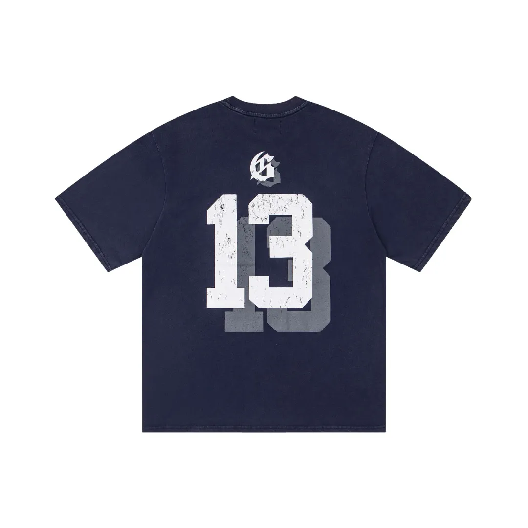 G69# GodSpeed ​​High Definition Printed Washed Short Sleeves S-XL Black P116 Blue P116 Gray P116