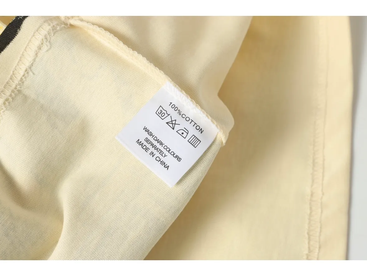 5140#apricot | P104 Godspeed cross-border American rock and roll street washed retro style short-sleeved T (craft printing) fabric (fabric) 32 counts combed double yarn 240 grams weight code number (size): S-M-L-XL color (colour): apricot
