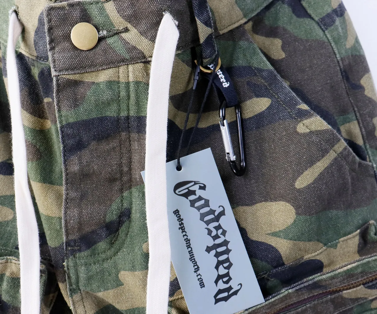 Style No.: 8667 P180 Fabric: Work Jeans Real-stock Godspeed Army Green Camouflage Work Pants Denim Shorts, Loose Fashion Brand Denim Color: Camouflage Green Size 28 (S) 30 (M) 32 (L) 34 (XL) 36 (XXL) 38 (XXXL)