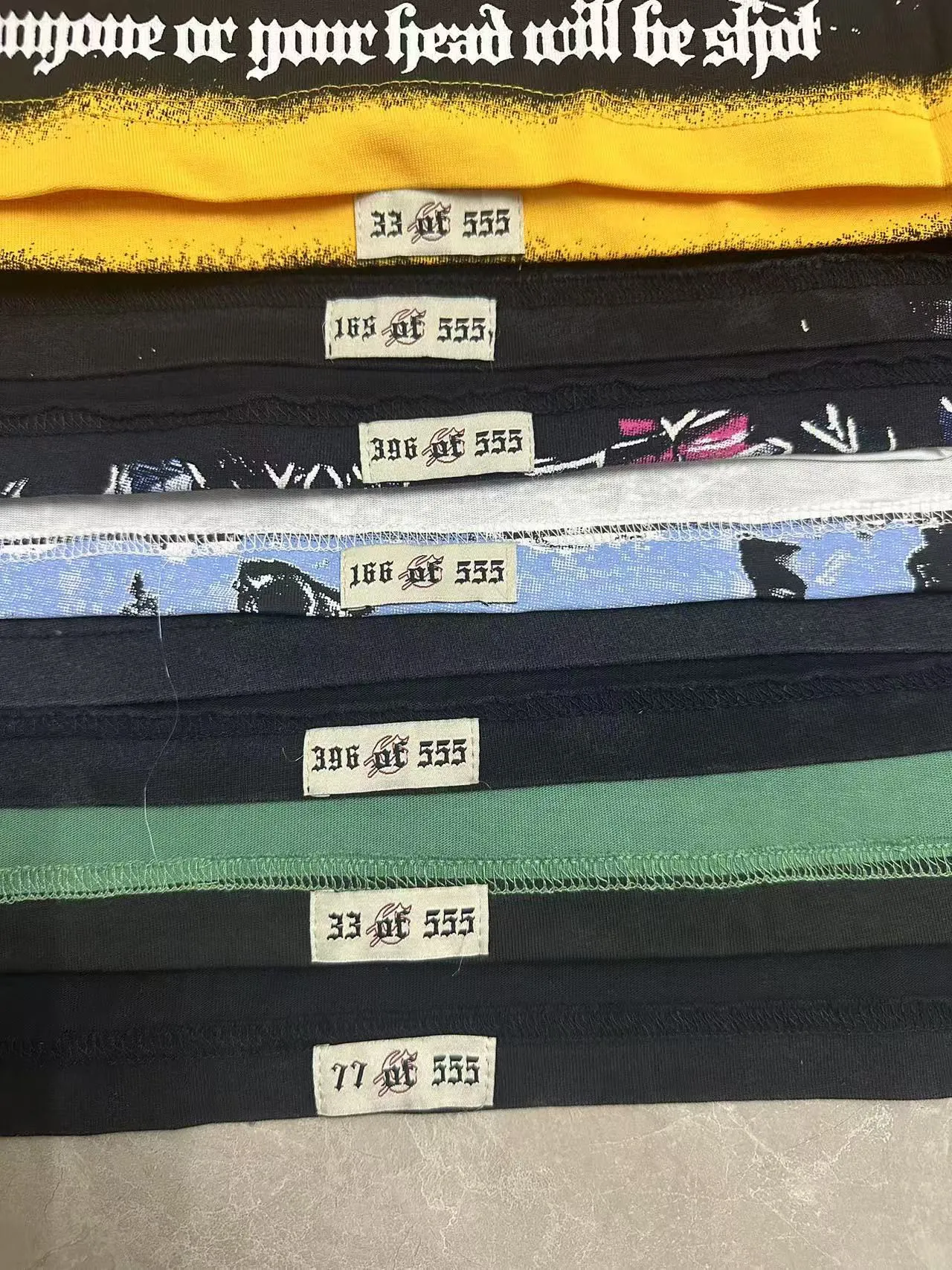 6307# washed retro black｜P116 Real shot in stock (American fashion niche) Godspeed cross-border American rock street washed retro style short-sleeved T (craft printing) Fabric (fabric): 32 counts combed double yarn 250 grams weight Size (size): S-M-L-XL Color (colour): washed black