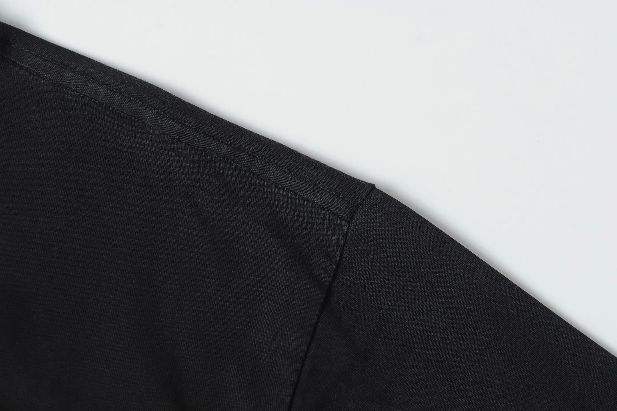 6066#washed black｜P116 Godspeed cross-border American rock and roll street washed retro style short-sleeved T (craft print) fabric (fabric): 32 count combed double yarn 250g weight size (size): S-M-L-XL color (colour): washed black 👉 👉