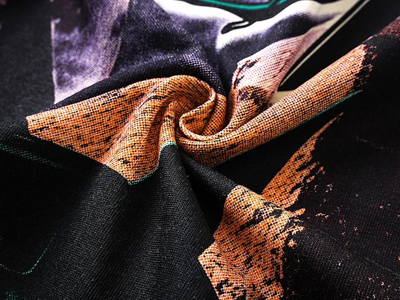 3168# P106 Real shot Godspeed American fashion rock street retro loose printed cotton short sleeves Fabric: 240g 32 count fine cotton double yarn pure cotton Color: apricot Size: S M L XL