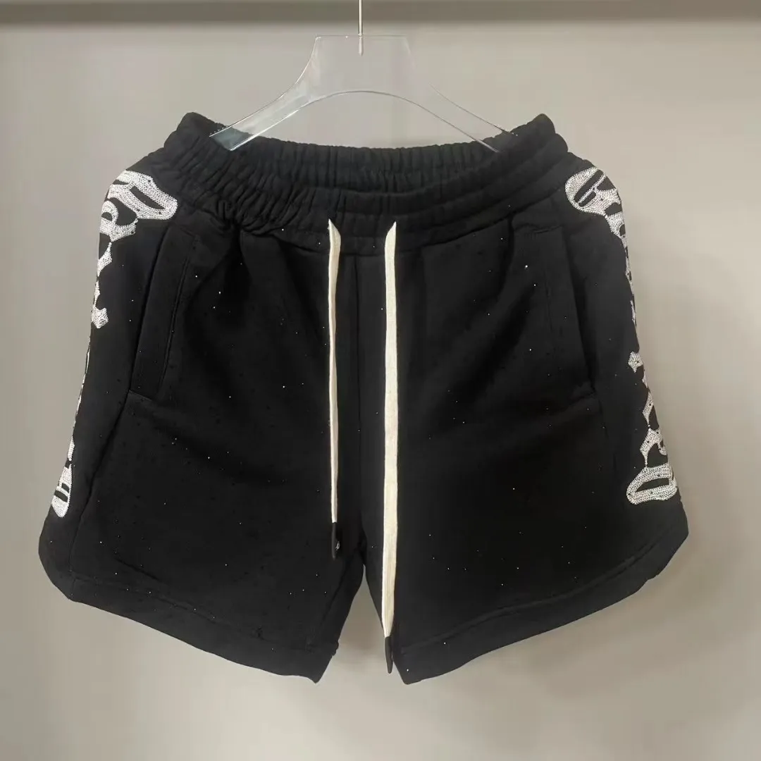 156💰G91 godspeed embroidered diamond shorts 380g pure cotton terry material s-xl