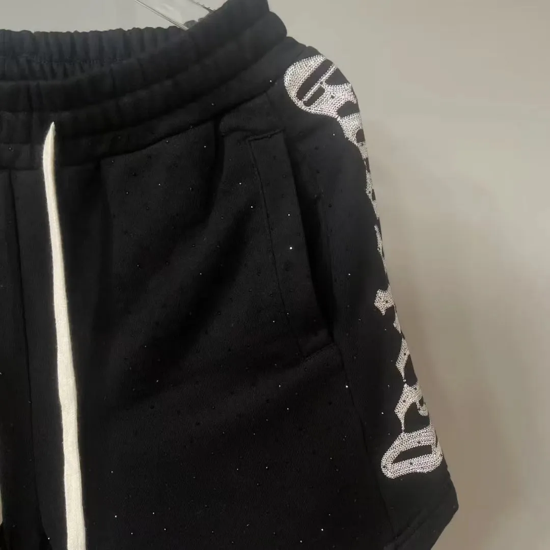 156💰G91 godspeed embroidered diamond shorts 380g pure cotton terry material s-xl