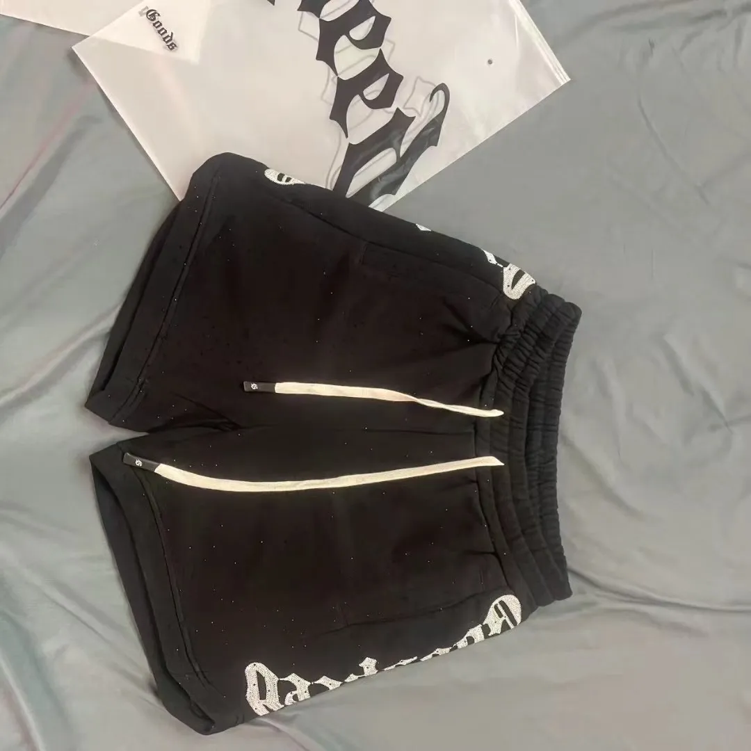 156💰G91 godspeed embroidered diamond shorts 380g pure cotton terry material s-xl