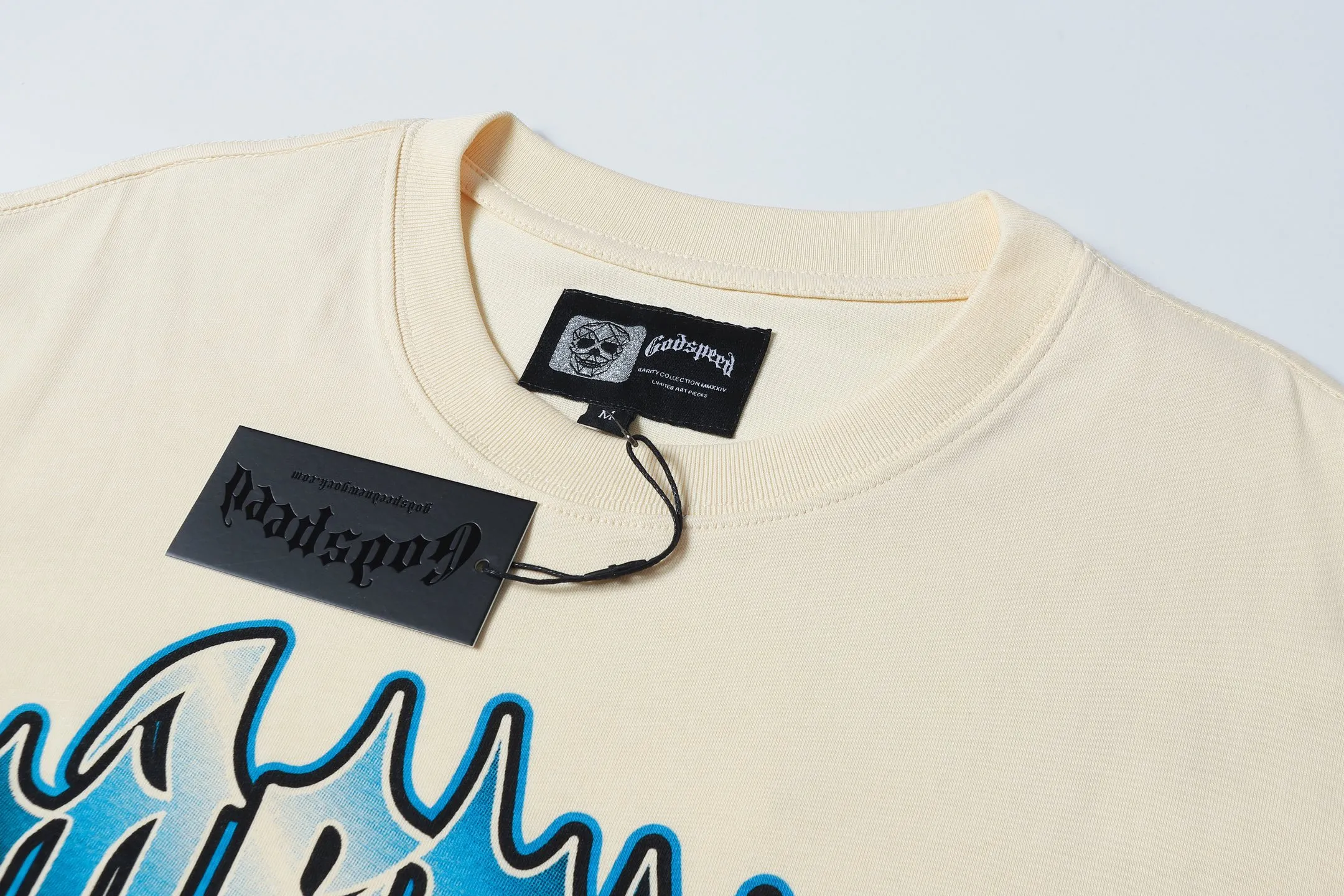 5085#apricot color | P 104 Godspeed cross-border American rock and roll street washed retro style short-sleeved T (craft print) fabric (fabric): 32 count combed double yarn 240 grams weight code number (size): S-M-L-XL color (colour): apricot 👉