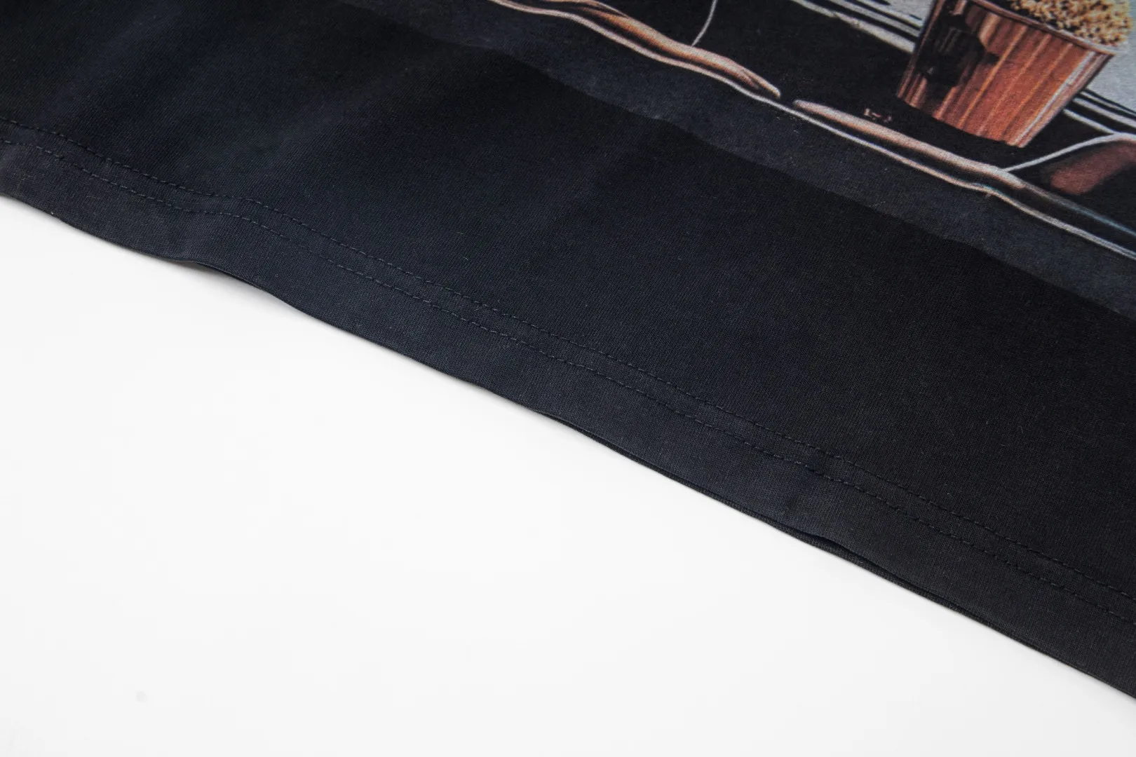 G31# GodSpeed ​​white ink direct spray washed short-sleeved S-XL size black (washed) P126 gray (washed) P126