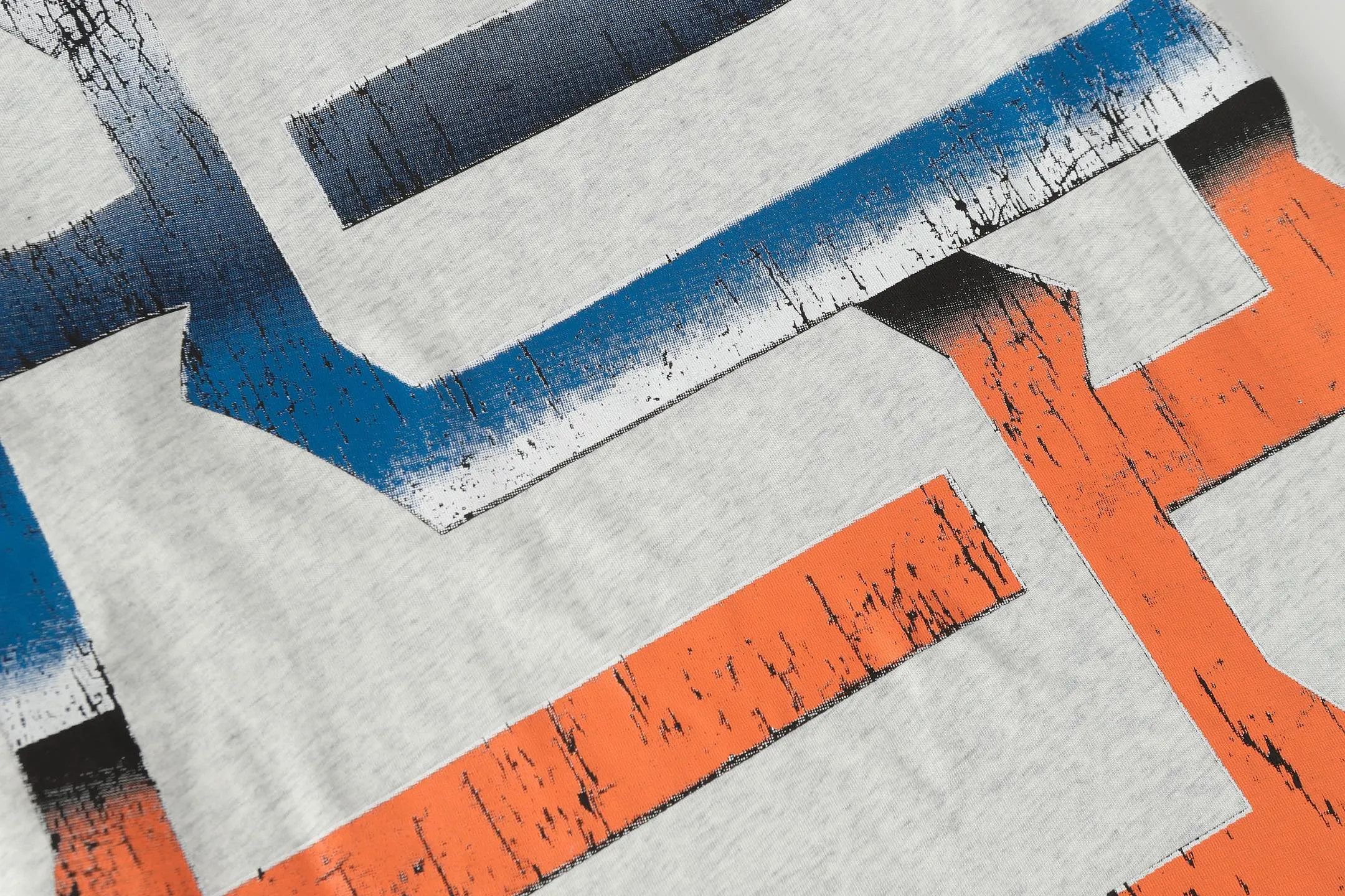 5106# light gray | P106 Godspeed cross-border American rock and roll street washed retro style short-sleeved T (craft printing) fabric (fabric) 32 counts combed double yarn 240 grams weight code number (size): S-M-L-XL color (colour): light gray