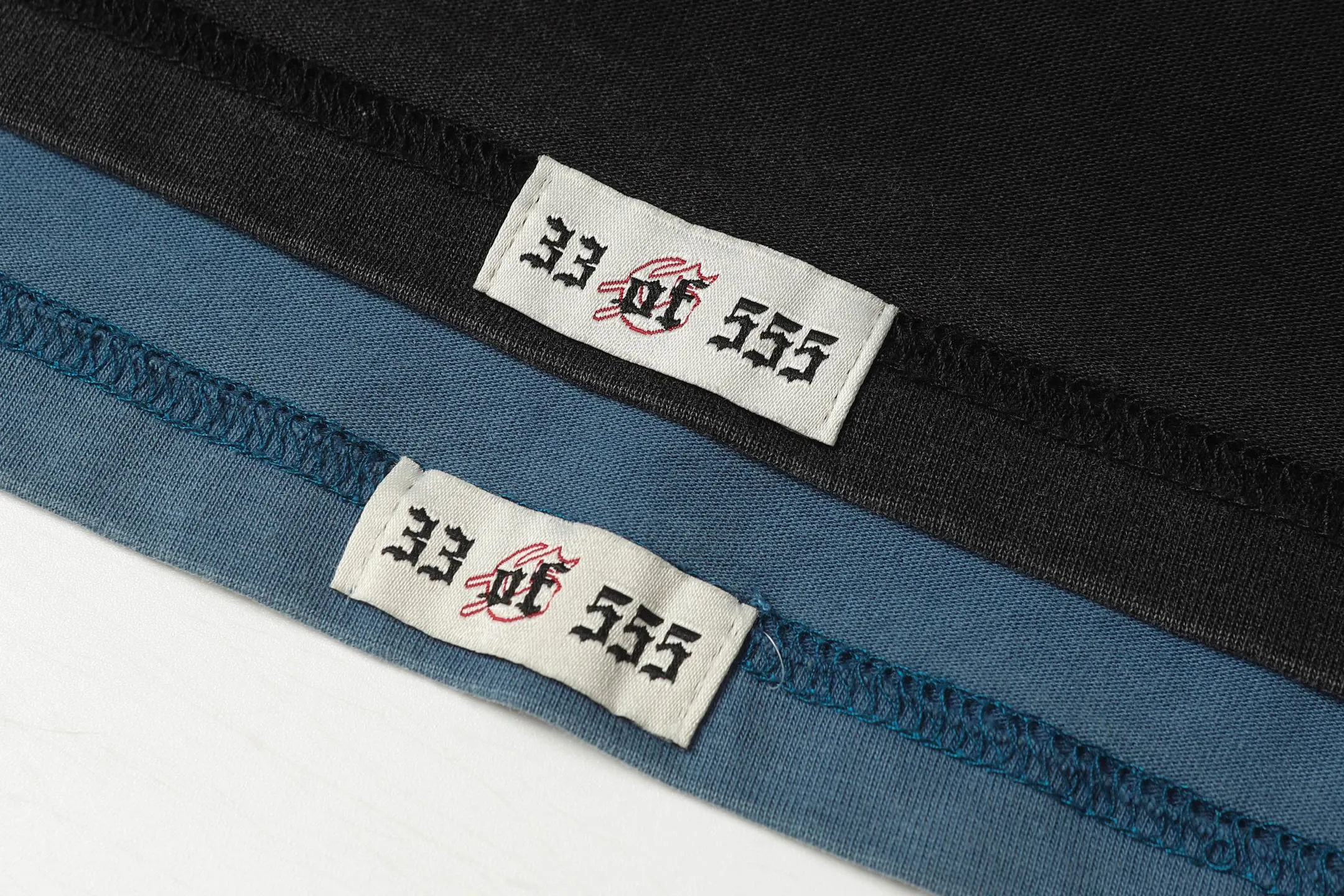6001# washed denim blue (increased color) P116 godspeed cross-border European and American style street brand pure cotton T-shirt Fabric (fabric): 32 counts 250g washed combed double yarn pure cotton Size (size): S-M- L- X L Color (colour): washed denim blue/washed black