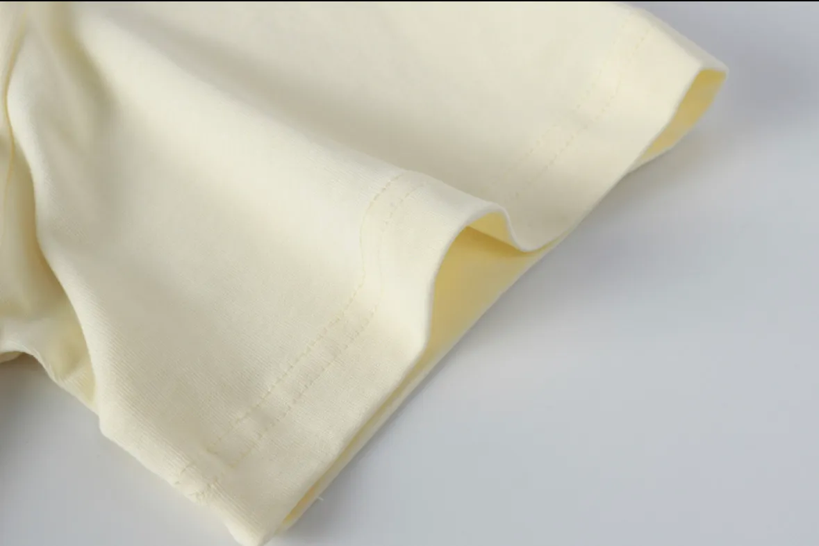 5109#apricot color | P106 Godspeed cross-border American rock and roll street washed retro style short-sleeved T (craft printing) fabric (fabric) 32 counts combed double yarn 240 grams weight code number (size): S-M-L-XL color (colour): apricot