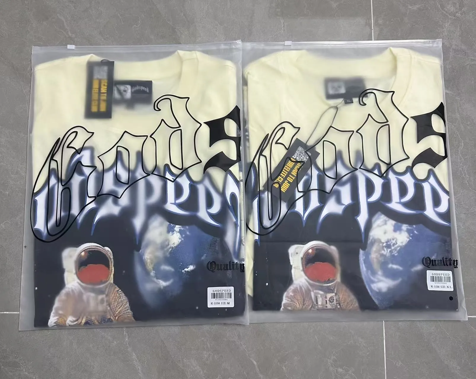 5109#apricot color | P106 Godspeed cross-border American rock and roll street washed retro style short-sleeved T (craft printing) fabric (fabric) 32 counts combed double yarn 240 grams weight code number (size): S-M-L-XL color (colour): apricot