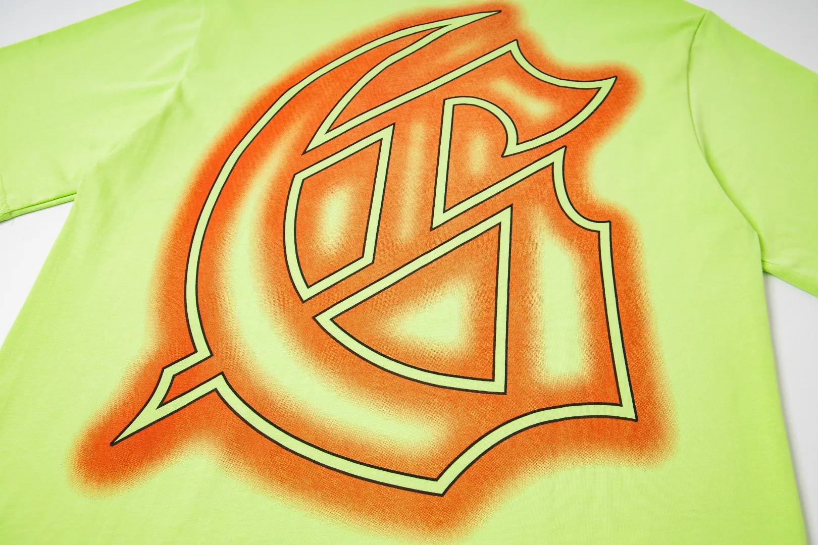 G28# GodSpeed ​​HD Printed Short Sleeve S-XL Green P106