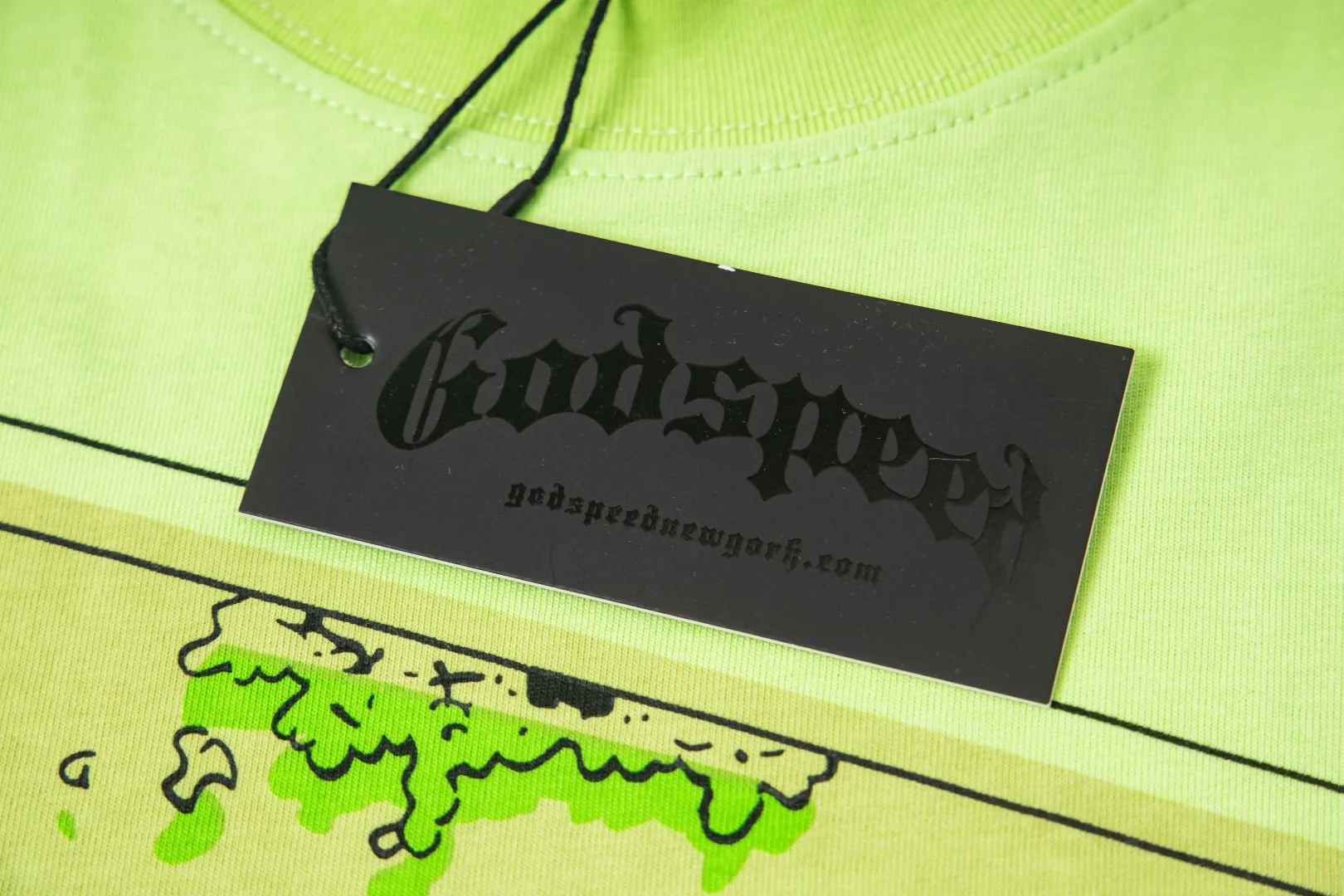 G28# GodSpeed ​​HD Printed Short Sleeve S-XL Green P106
