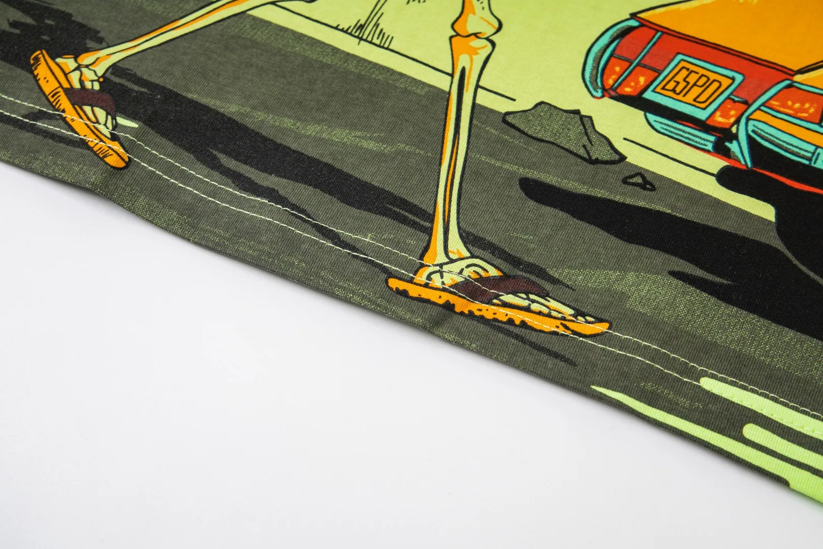 G28# GodSpeed ​​HD Printed Short Sleeve S-XL Green P106